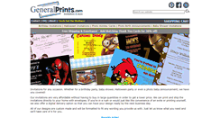 Desktop Screenshot of generalprints.com
